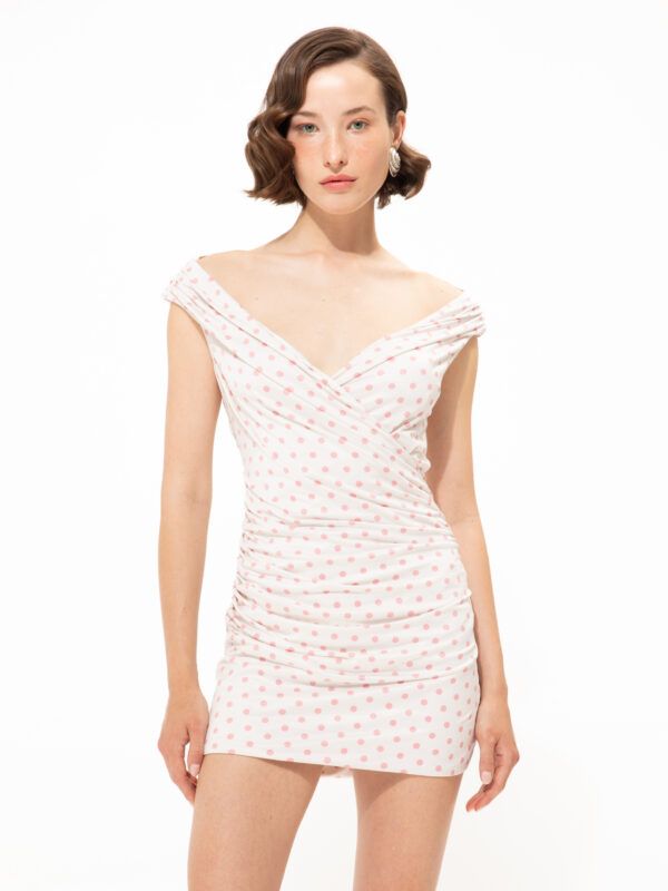 Polka Dot Mini Dress