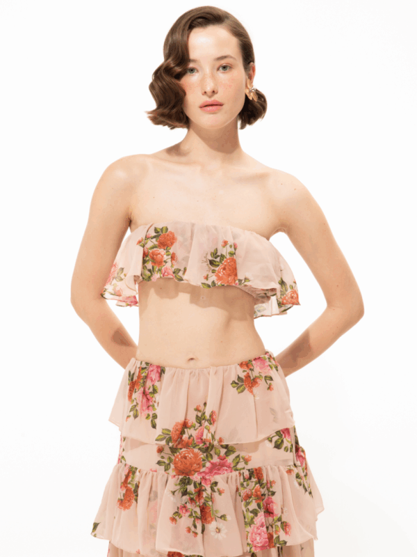 Pink Romance Crop Top