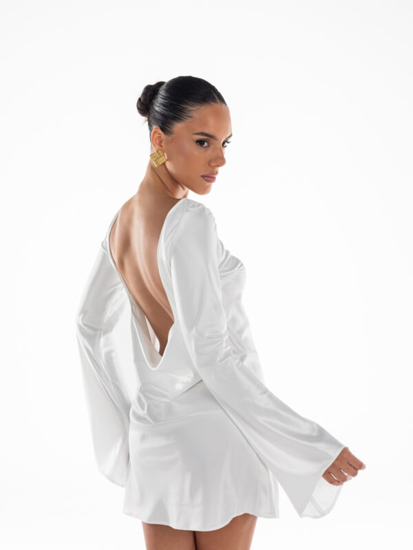 Satin Mini Dress
