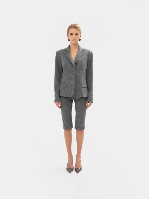 Grey Sparkle Blazer