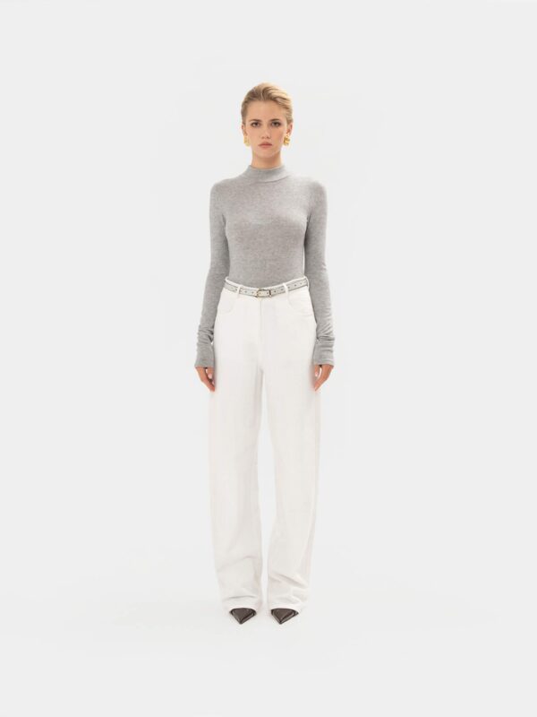 Silver Thin Belt