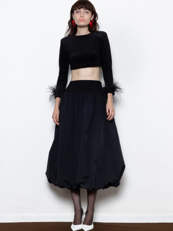 Elodie Black Skirt