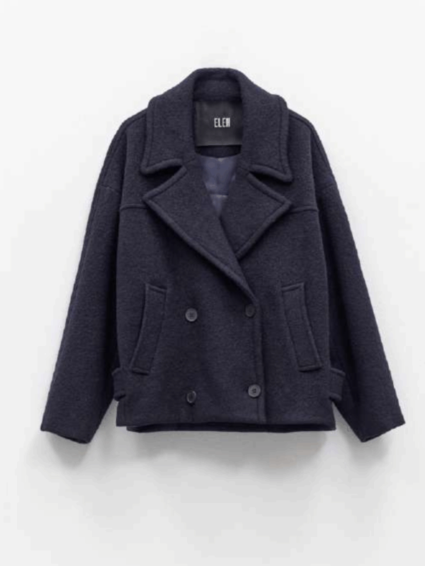 Eleh Midnight Blue Coat