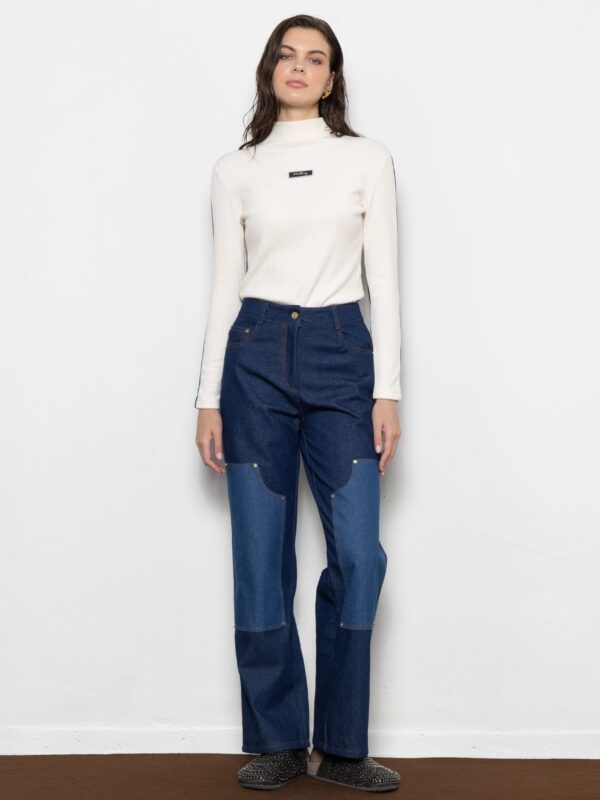 Montana Beige & Black Top