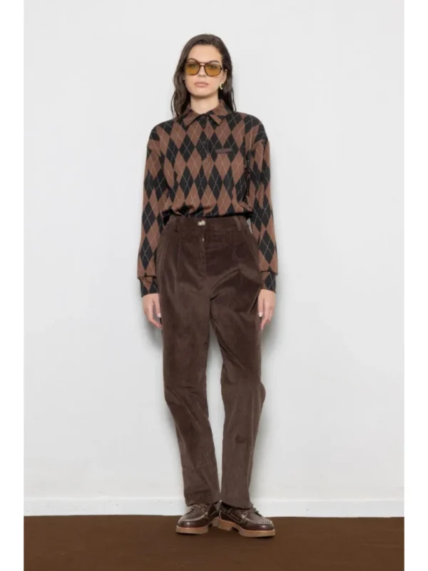 Checkmate Polo Brown