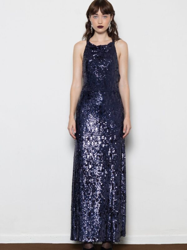 Night Glow Blue Gown