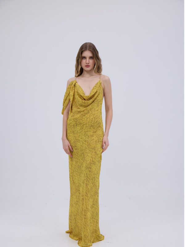 Yellow Long Dress