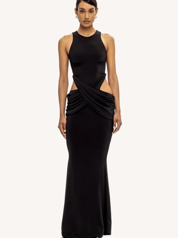 Magda Black Dress
