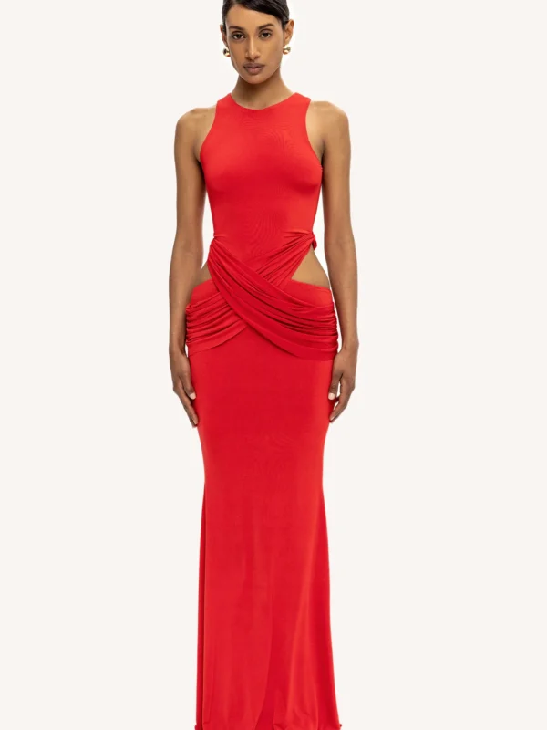 Magda Red Dress