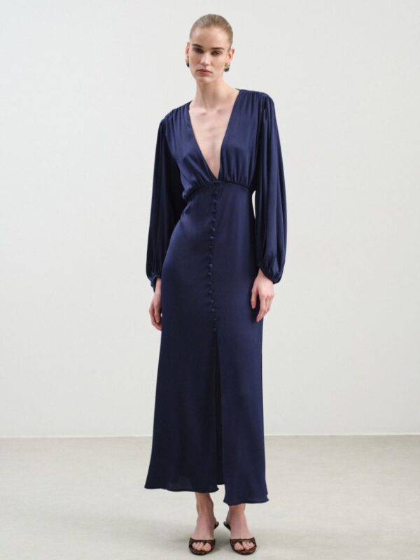 Isla Navy Blue Dress