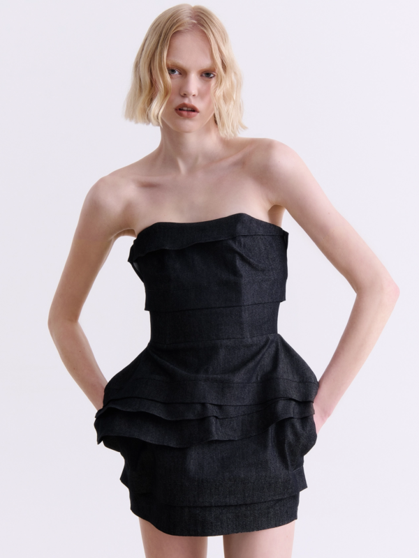 Black Denim Dress
