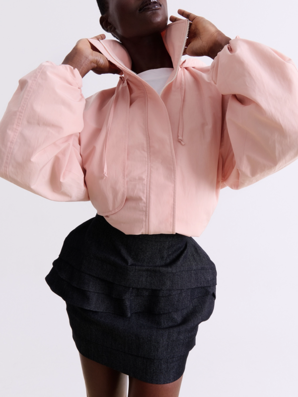 Blush Windbreaker Jacket