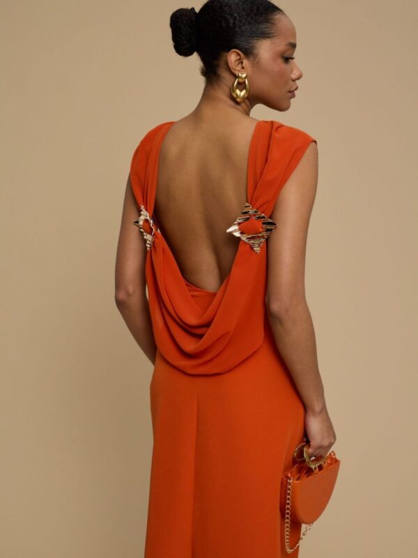 Niriida Dress Burnt Orange
